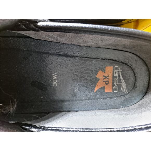 Dansko Women's Black Patent Leather XP Professional Clog Size 40 - Picture 9 of 10